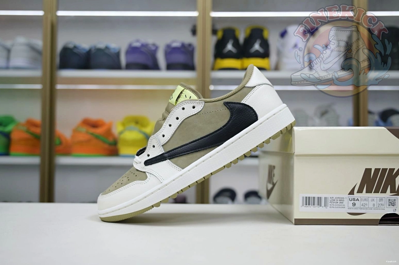  Jordan Travis Golf 1 Low 6.0 x Air Scott 1025